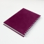 Notebook Velvet vinous Cover