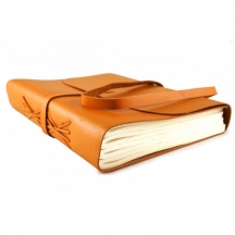 Hard Cover Genuine Leather