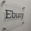 Acrylic Office Sign with chrome spacers