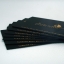Business Card Round Edges with Gold Foiling